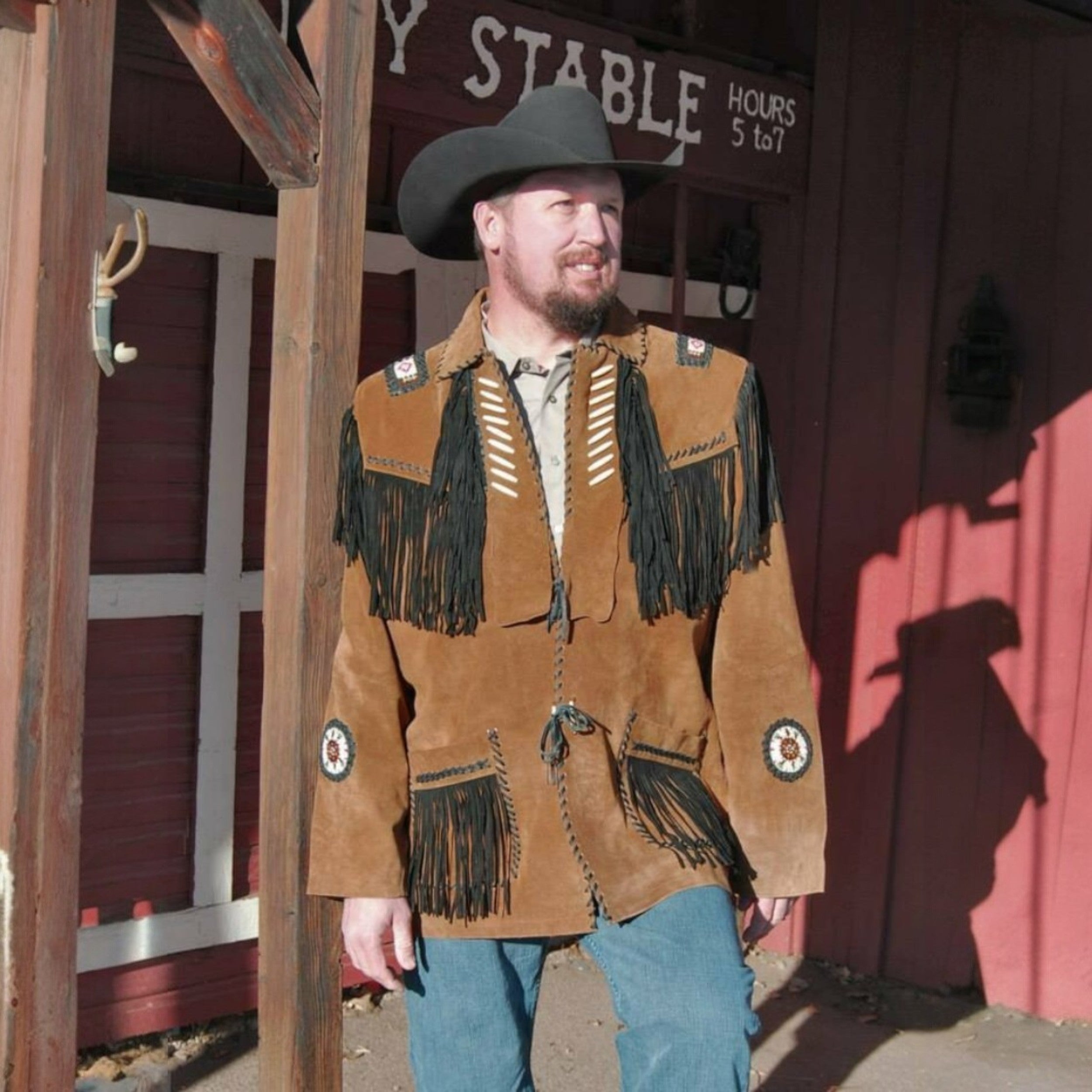 Men’s Cowboy Leather Jackets