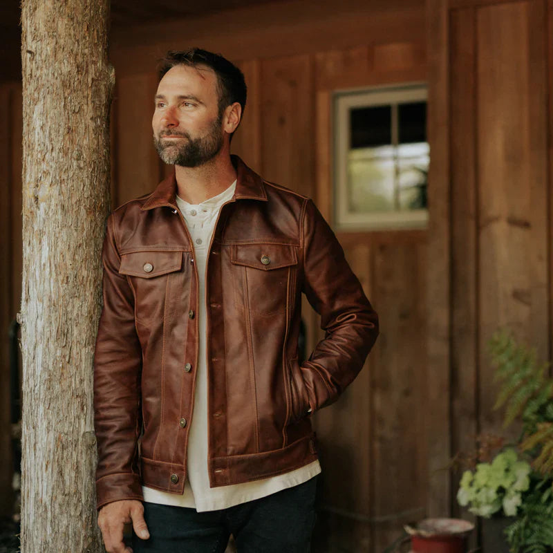 Men’s Brown Leather Jackets