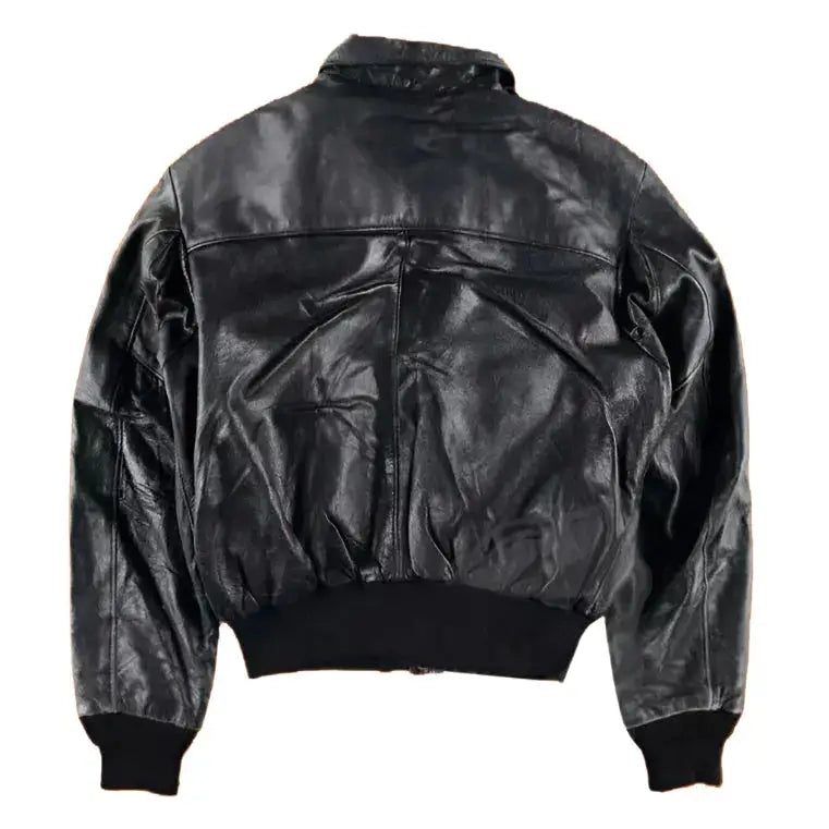 Mens 80s A2 Flight Leather Jacket - Riders Republic UK