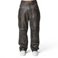 Men’s Two-Tone Baggy Leather Pants from Riders Republic UK