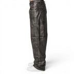 Men’s Two-Tone Baggy Leather Pants from Riders Republic UK