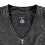 Women’s Gun Pocket Fashion Leather Vest