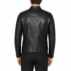 Herren Leder Café Racer Jacke