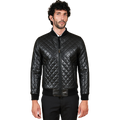 Men’s Black Slim Fit Leather Jacket