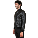 Men’s Black Slim Fit Leather Jacket