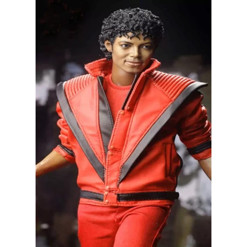 Red Michael Jackson Thriller-Inspired Jacket for Men