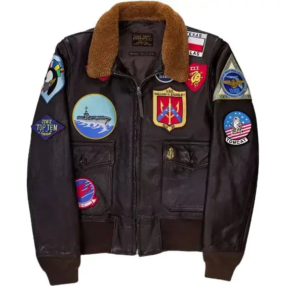 Authentic TOP GUN Maverick G-1 Flight Jacket - Riders Republic UK