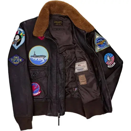 Authentic TOP GUN Maverick G-1 Flight Jacket - Riders Republic UK