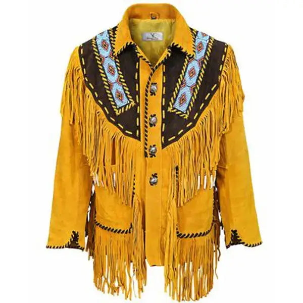 Mens Native American Western Jacket - Riders Republic UK
