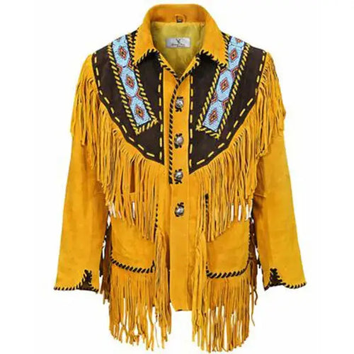 Mens Native American Western Jacket - Riders Republic UK