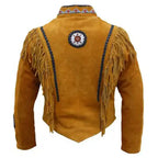 Western Leather Indian Carnival Jacket - Riders Republic UK