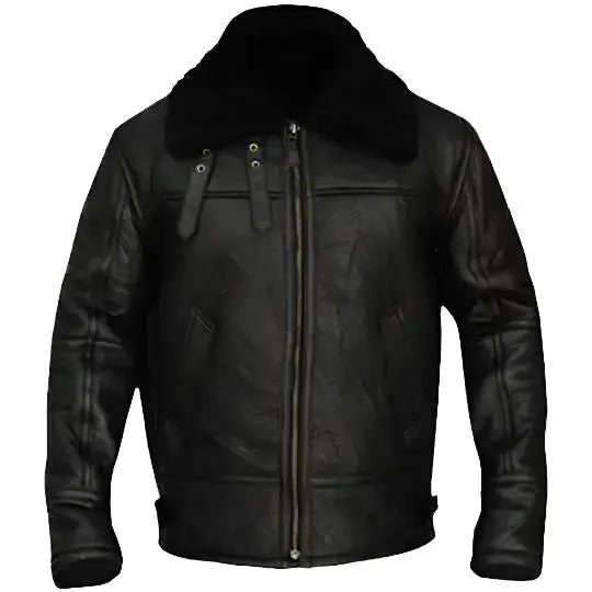 B3 Aviator Bomber Leather Jacket - Riders Republic UK