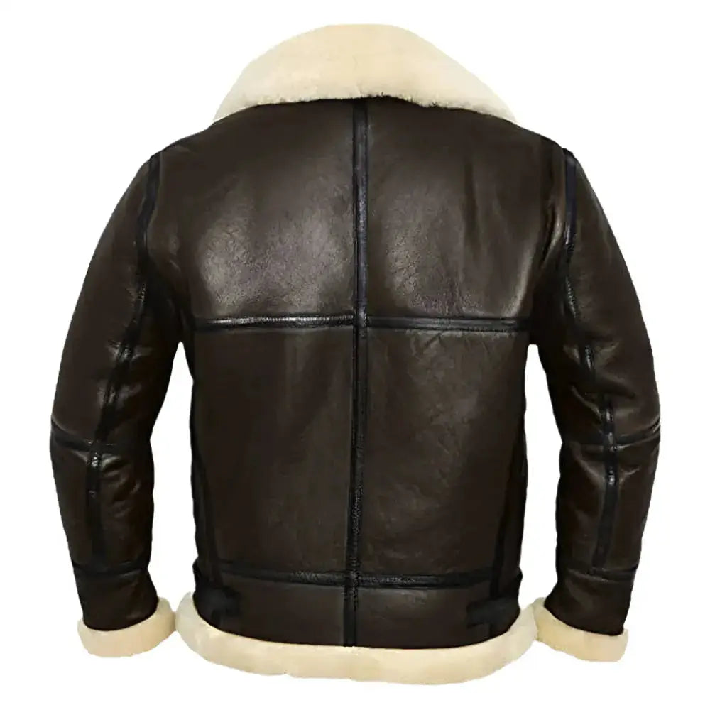 B3 Bomber Shearling Aviator Jacket - Riders Republic UK