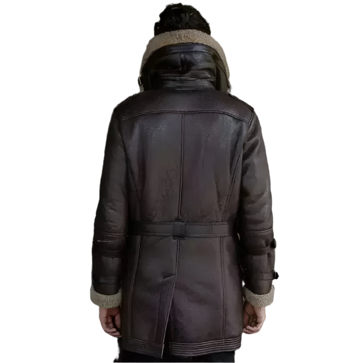 Mens B3 Flight Shearling Aviator Coat - Riders Republic UK