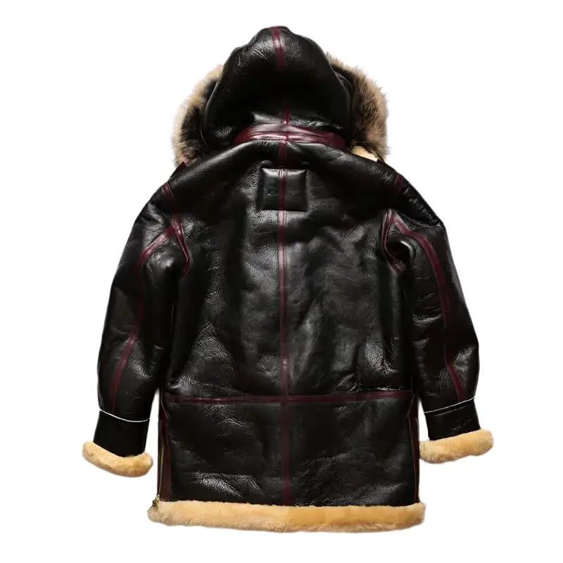 B7 Avfly European Sheep Leather Coat - Riders Republic UK