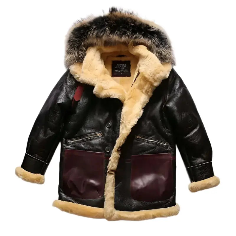 B7 Avfly European Sheep Leather Coat - Riders Republic UK