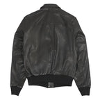 Black A2 Lamb Leather Jacket - Riders Republic UK