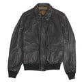 Black A2 Lamb Leather Jacket - Riders Republic UK