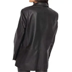 Black Leather Blazer Women - Riders Republic UK