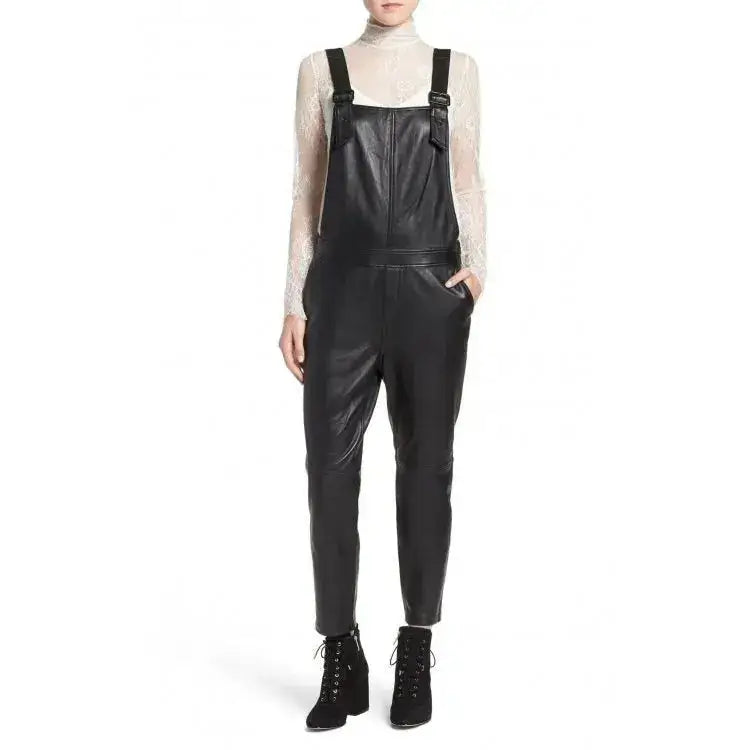 Lambskin Leather Romper - Riders Republic UK