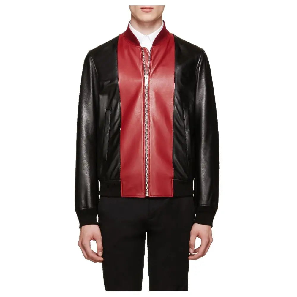 Blouson Fashion Leather Biker Jacket - Riders Republic UK