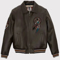 Buffalo Legend Brown Leather A2 Jacket - Riders Republic UK