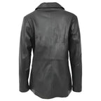 Black Leather Blazer for Women - Riders Republic UK
