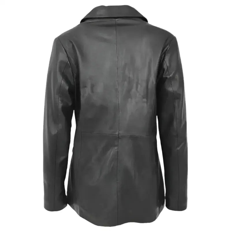 Black Leather Blazer for Women - Riders Republic UK