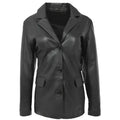 Black Leather Blazer for Women - Riders Republic UK