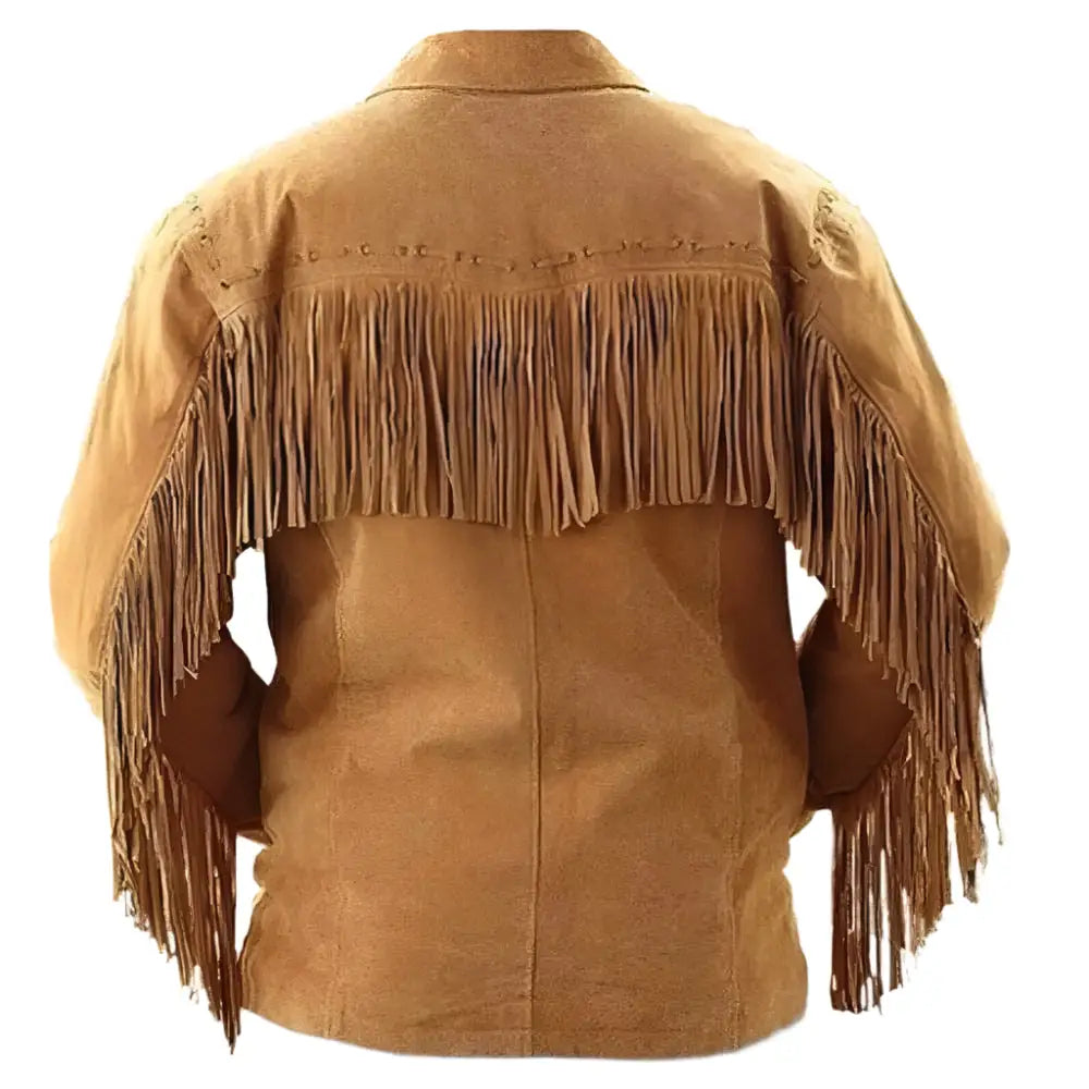 Cowboy Western Brown Suede Fringe Jacket - Riders Republic UK