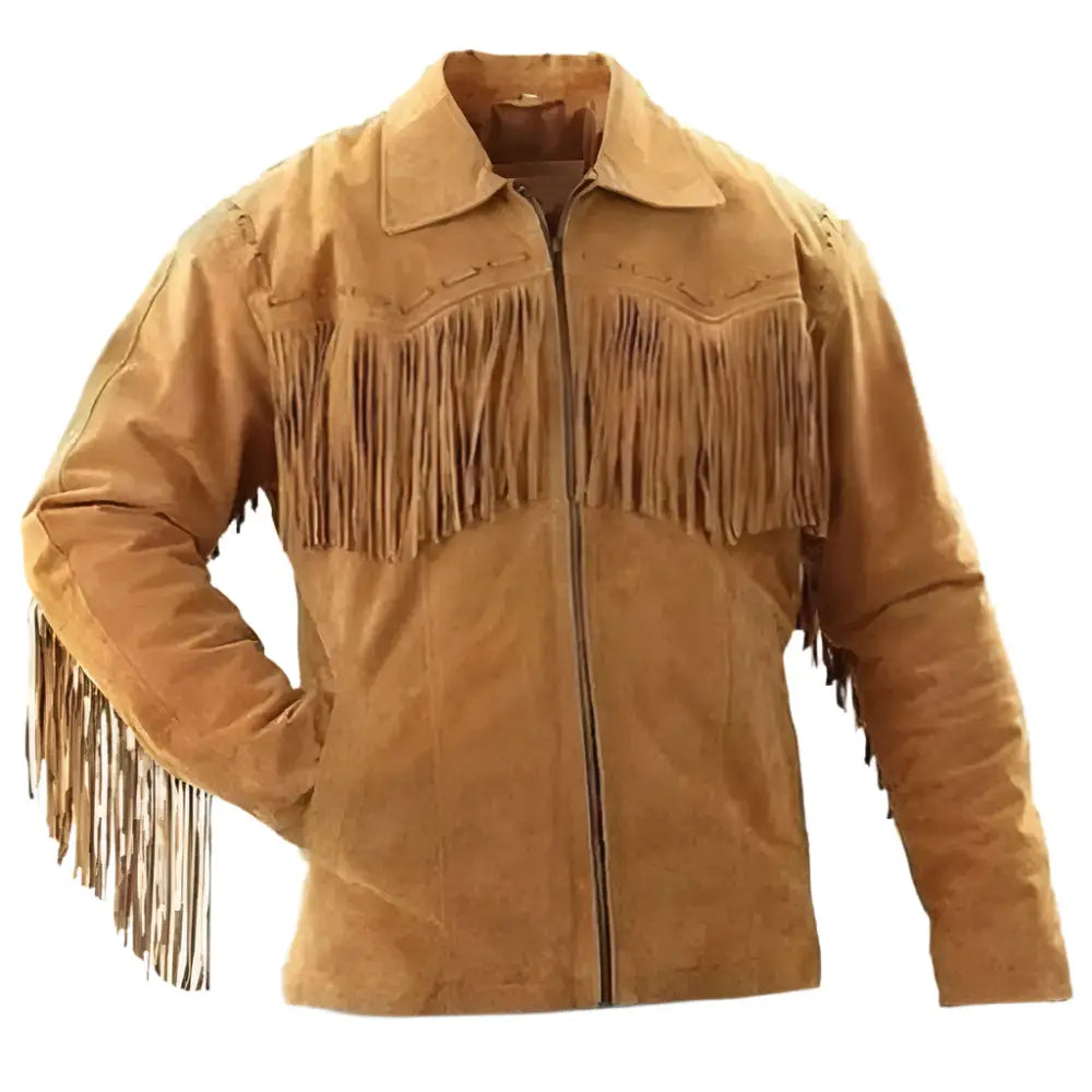 Cowboy Western Brown Suede Fringe Jacket - Riders Republic UK