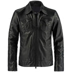 Drifter Black Leather Jacket Mens Fashion - Riders Republic UK