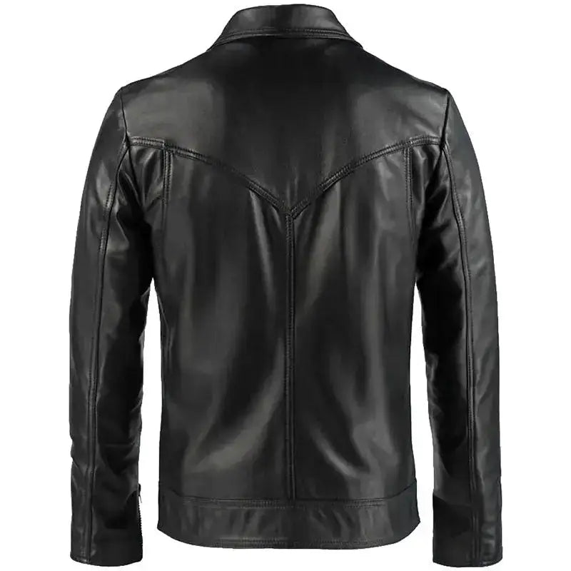 Drifter Black Leather Jacket Mens Fashion - Riders Republic UK