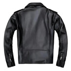 Asymmetrical Café Racer Leather Jacket - Riders Republic UK