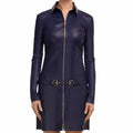 Genuine Leather Party Mini Dress - Riders Republic UK