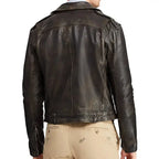Cow Leather Biker Jacket - Riders Republic UK