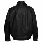Mens Genuine Leather Bomber Jacket - Riders Republic UK
