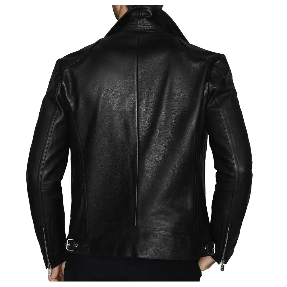 Biker Leather Jacket - Riders Republic UK