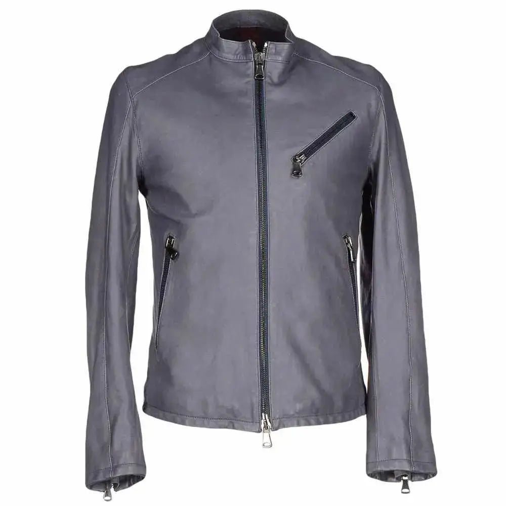 Mens Genuine Leather Motorcycle Jacket - Riders Republic UK