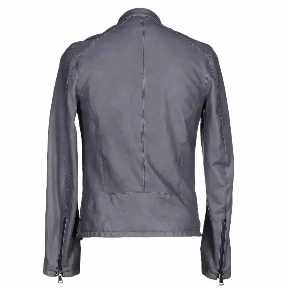 Mens Genuine Leather Motorcycle Jacket - Riders Republic UK