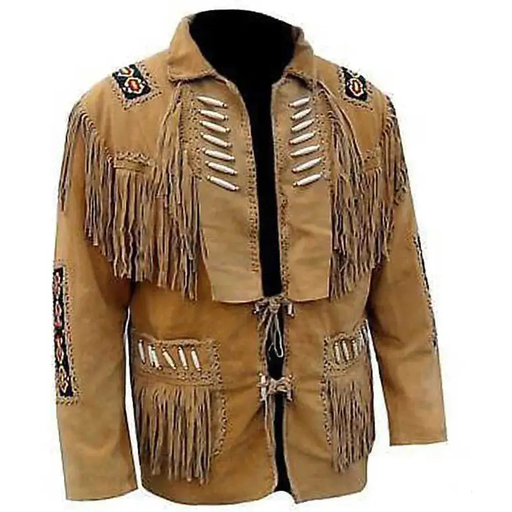 Vintage Western Leather Jacket - Riders Republic UK