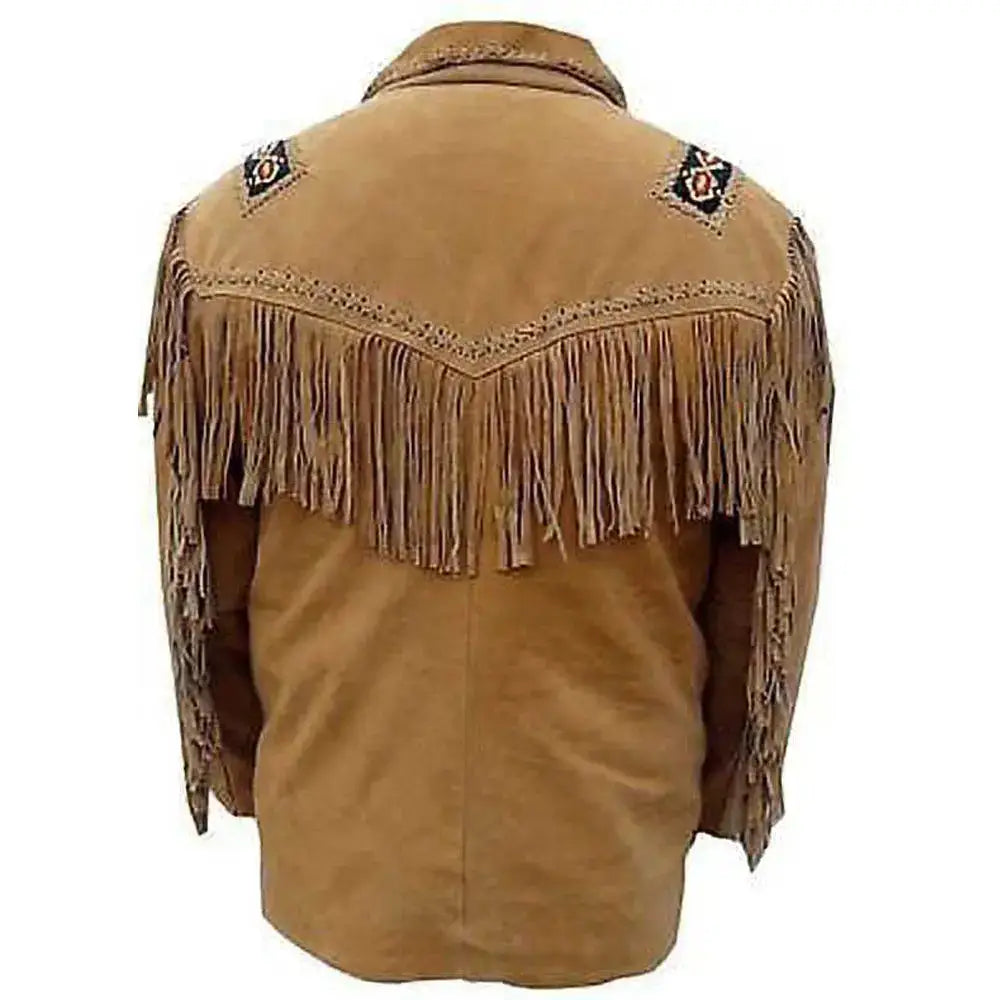 Vintage Western Leather Jacket - Riders Republic UK