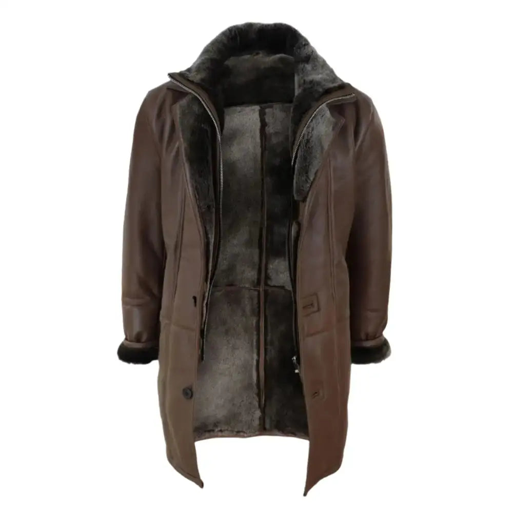 Mens Sheepskin Duffle Coat - Riders Republic UK