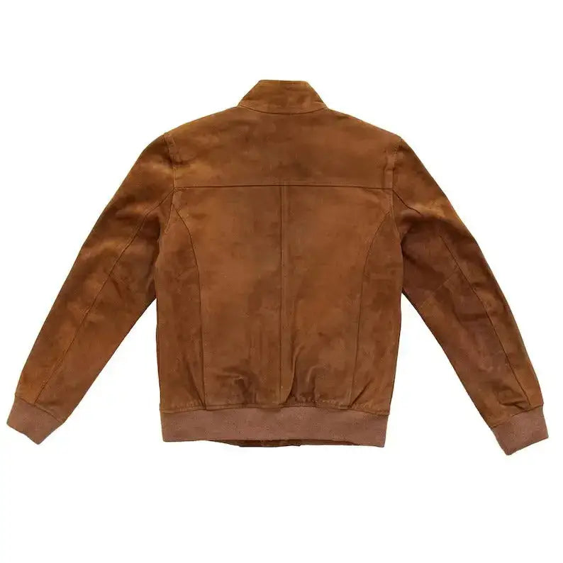 A-1 Flight Suede Leather Bomber Jacket - Riders Republic UK