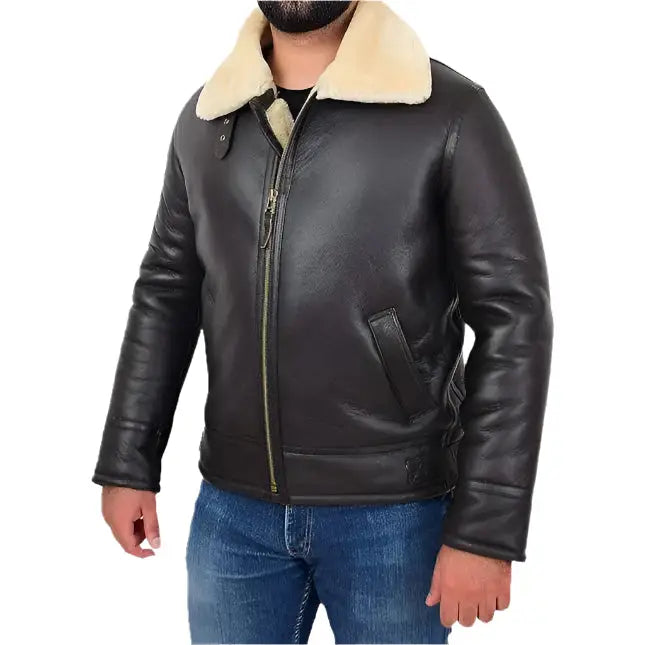 Mens B3 Bomber Aviator Jacket - Riders Republic UK