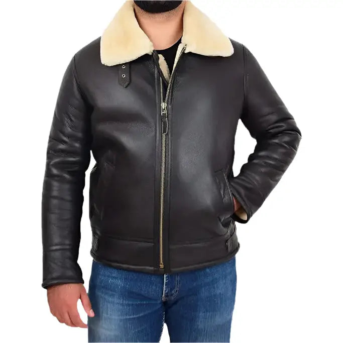 Mens B3 Bomber Aviator Jacket - Riders Republic UK
