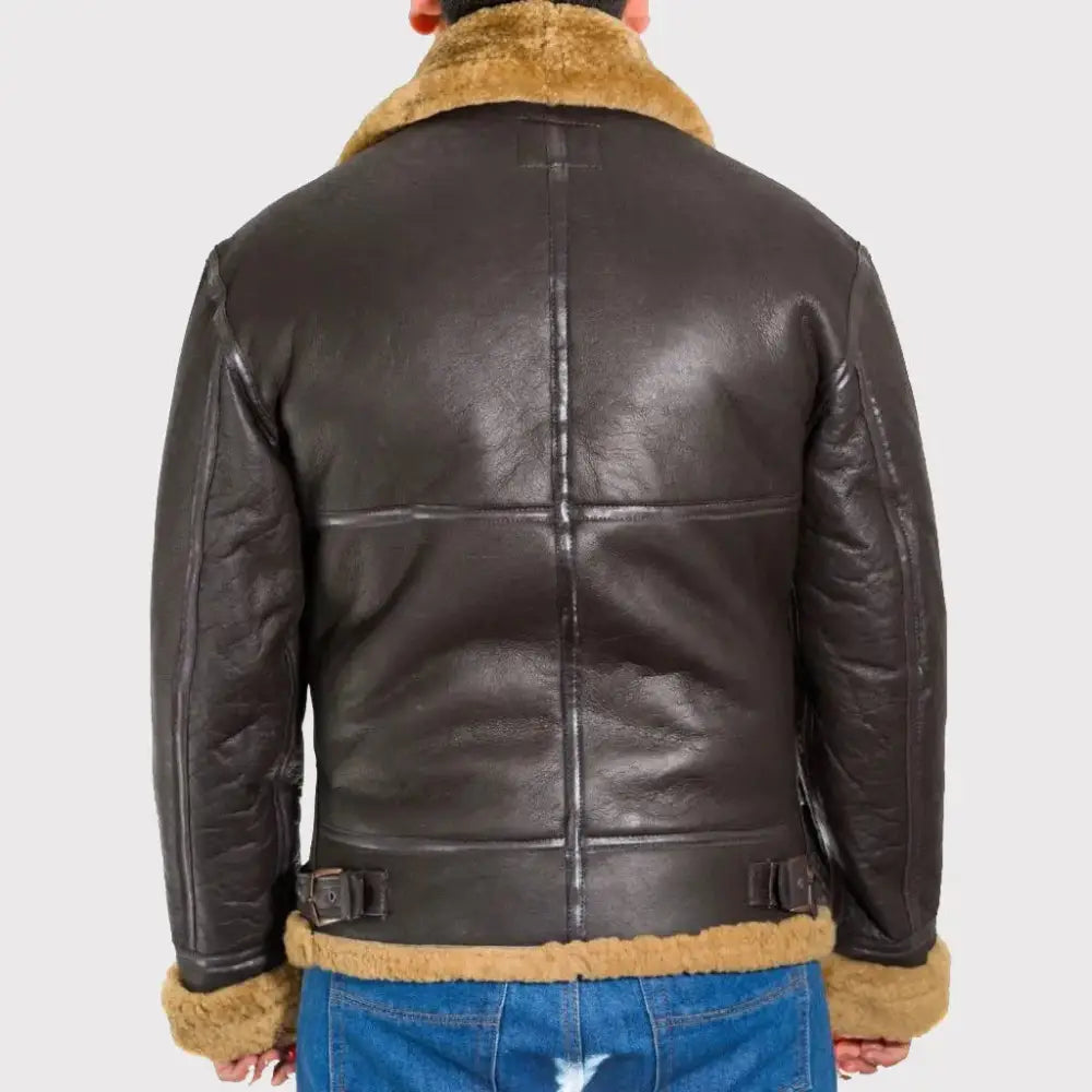 Mens B3 Bomber RAF Shearling Jacket - Riders Republic UK