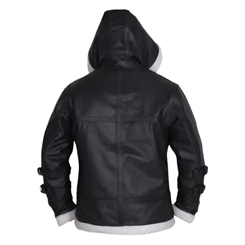 Mens B3 Bomber Shearling Hoodie Jacket - Riders Republic UK