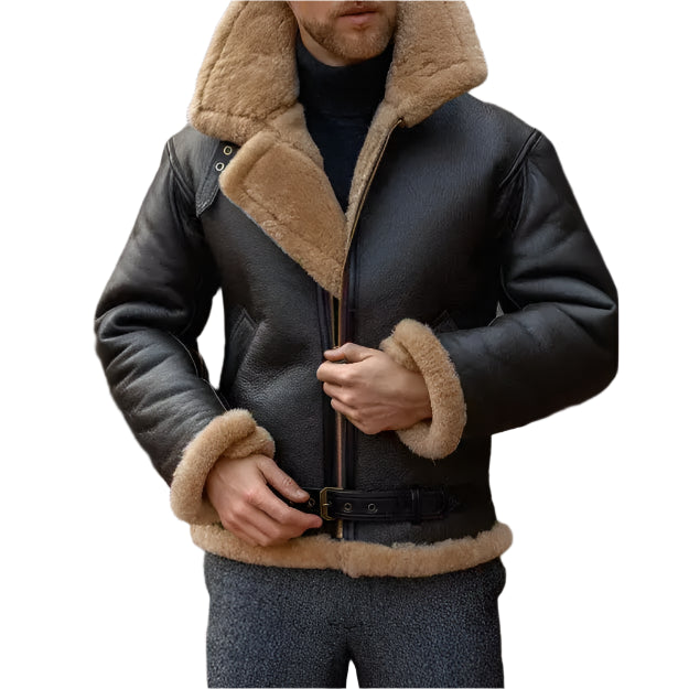 Mens B3 RAF Aviator Sheepskin Jacket - Riders Republic UK