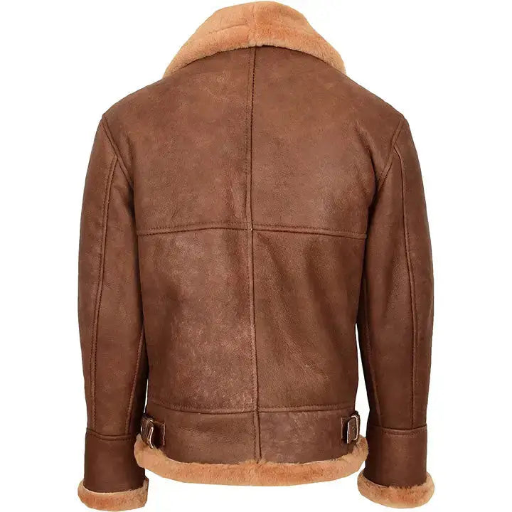 Mens B3 Shearling Sheepskin Flying Jacket - Riders Republic UK